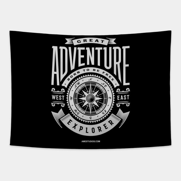Adventure in America Tapestry by AME_Studios
