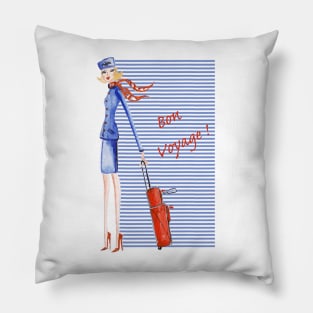 Bon Voyage Pillow