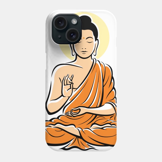 Buddha Phone Case by Malchev