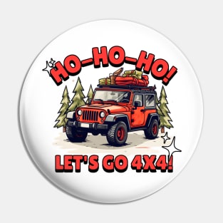 Ho-Ho-Ho! Let's go 4x4! Pin