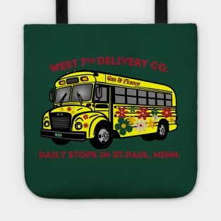 Minnesota Wild West 7th Delivery Co. Gus Bus. and Flower 2 Tote