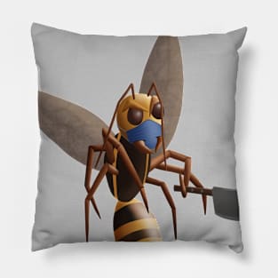 2020 Murder Hornet Pillow