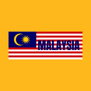 Malaysia in Malaysian Flag T-Shirt