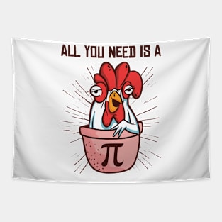 Pi Day Math Pie Chicken Pot Pi Number Tapestry