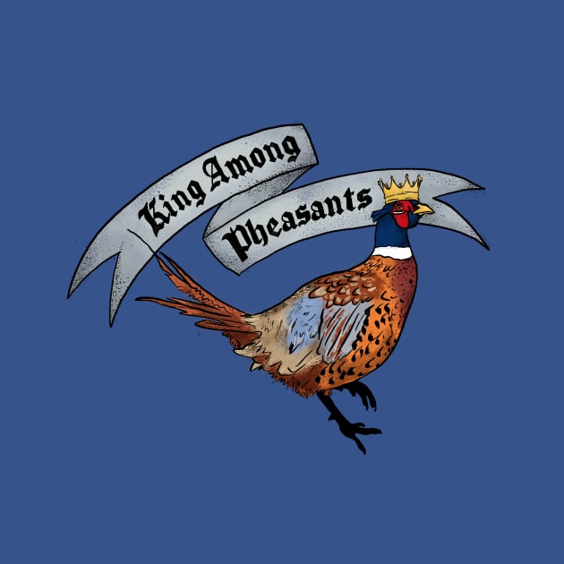 King Among Pheasants by Animal Prints