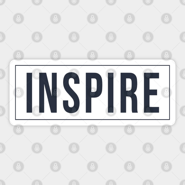 Inspire encouraging Stickers, Unique Designs