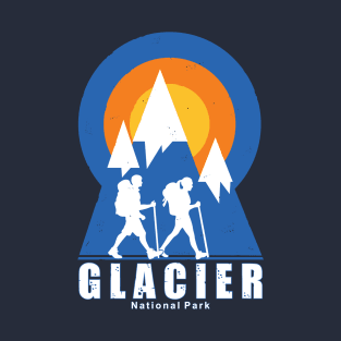 Hiking in Glacier National Park T-Shirt