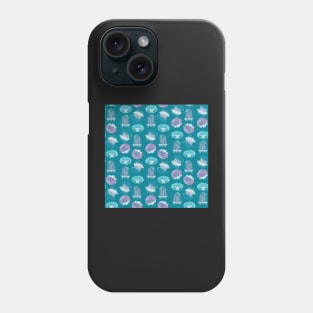 Wave of Jellies Phone Case