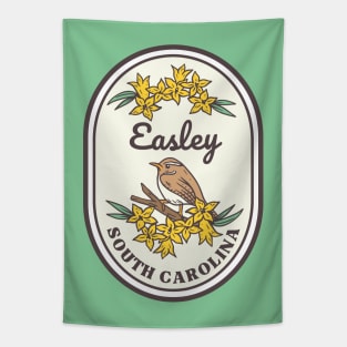 Easley South Carolina Wren SC Tourist Souvenir Tapestry