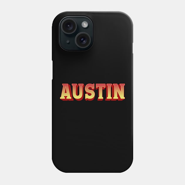 city of austin Phone Case by JuaraPasti