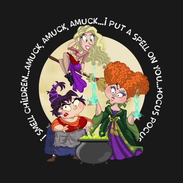 the Sanderson Sisters by gallaugherus