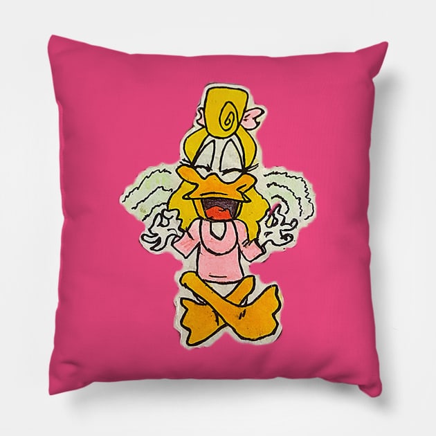 Shirley McLoon Pillow by Does the word ‘Duh’ mean anything to you?