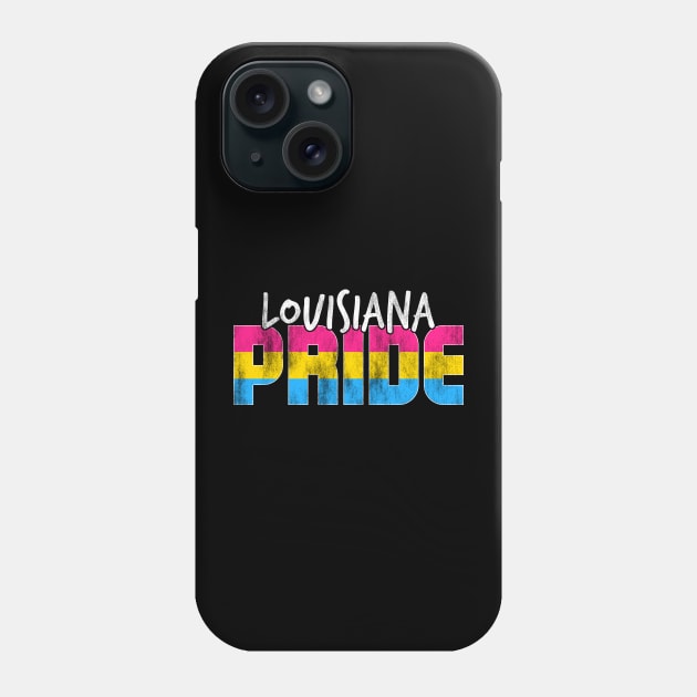 Louisiana Pride Pansexual Flag Phone Case by wheedesign