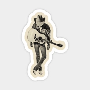 Dwight Yoakam Retro Magnet