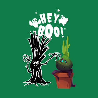 Hey Boo - Halloween T-Shirt