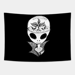 Alien cyborg Tapestry