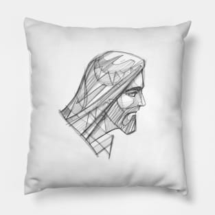 Jesus Christ Face Pillow