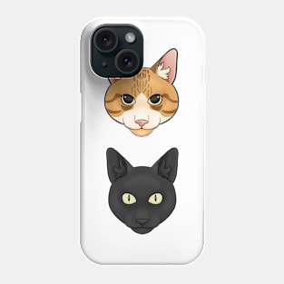 Orange and Black Cat Phone Case