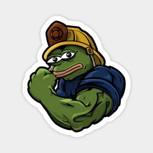 Fireman Pepe Magnet