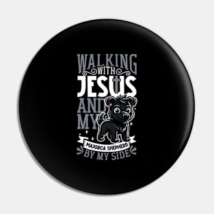 Jesus and dog - Ca de bestiar Pin