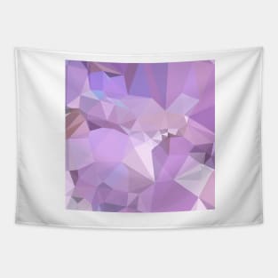 Electric Lavender Abstract Low Polygon Background Tapestry