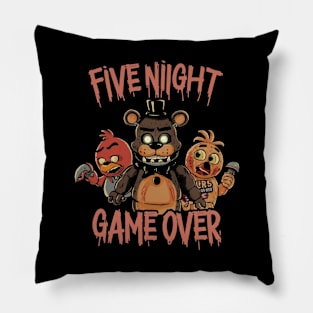 Five Nights At Freddy's Game Over Pillow