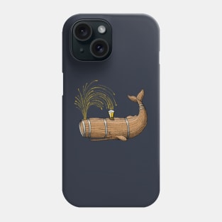 Cheers! Beer Barrel Whale Phone Case