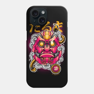 Mecha Daruma Phone Case