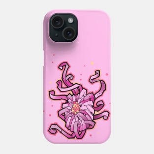 crazy pink chrysanthemum flower Phone Case