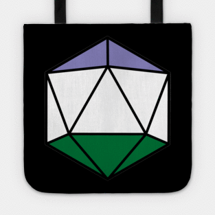 Genderqueer D20 Pride Tote