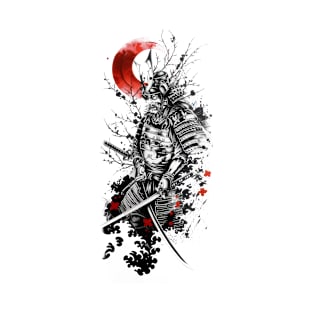 Samurai Warrior. Traditional Japanese. T-Shirt