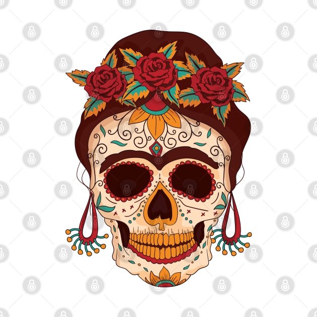 Day Of the Dead Tshirt by madeinchorley