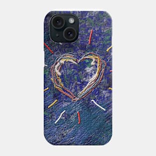 Painted heart Phone Case