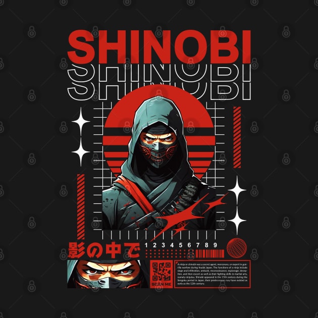 Shinobi Brutalism Style by UB design