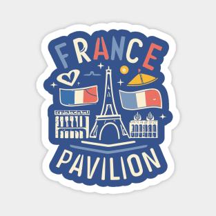 France Pavilion Magnet
