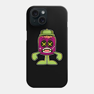 mellow zombie cartoon Phone Case