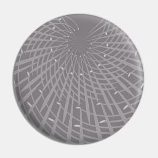 Grey Circular patterns Pin