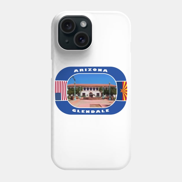 Arizona, Glendale City, USA Phone Case by DeluxDesign