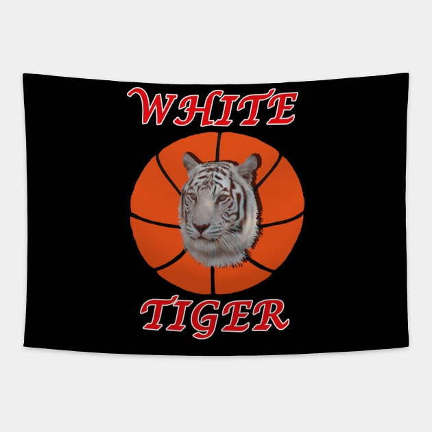 White Tiger Tapestry by wael store