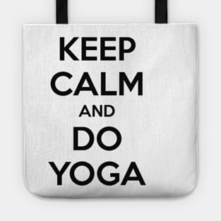 KEEP CALM AND DO YOGA Tote