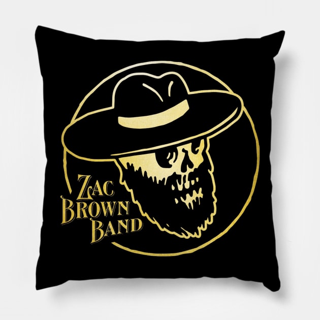 zac berown bandddd Pillow by The Mariyuana Man