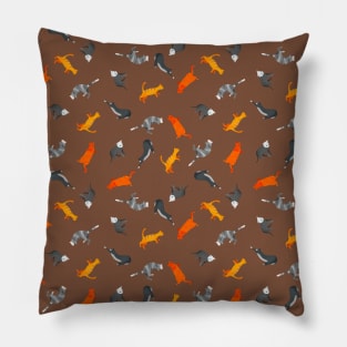 Cats Pattern Pillow