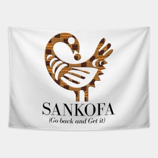 Sankofa (Go back and get it) Tapestry