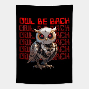 Owl be back Tapestry