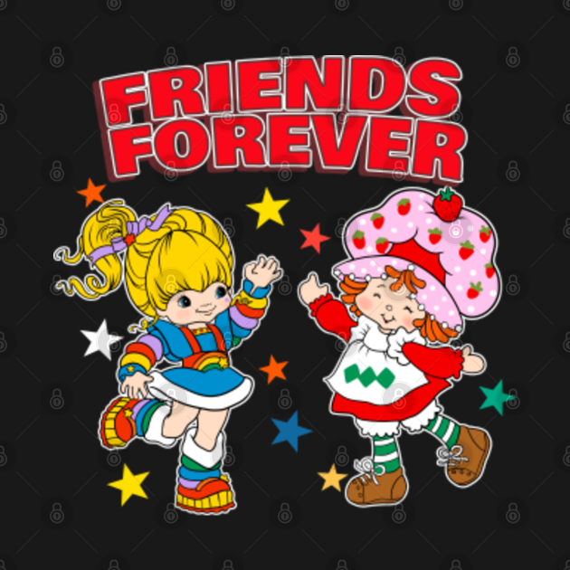 Discover Friends forever - Rainbow Brite - T-Shirt