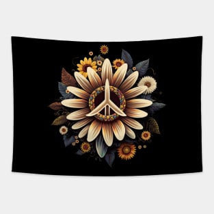 Peace Daisy Tapestry