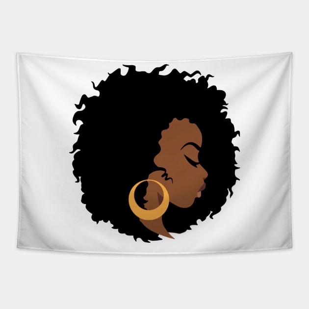 Black Woman Black Girl Magic African American Black Woman Tapestry TeePublic