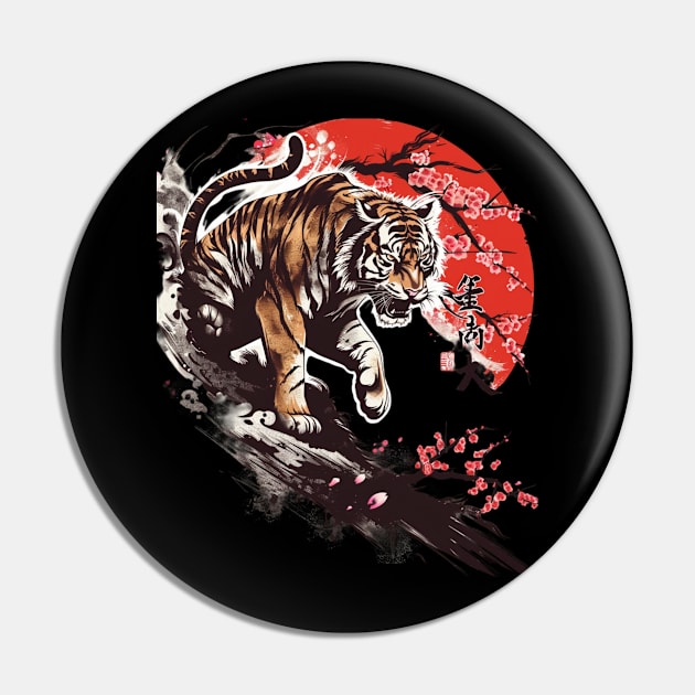 Tiger Color Diversity Pin by GodeleineBesnard