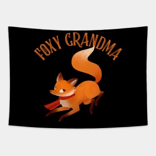 Foxy Grandma Tapestry