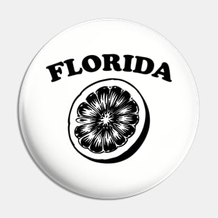 Sunny Florida Orange Pin